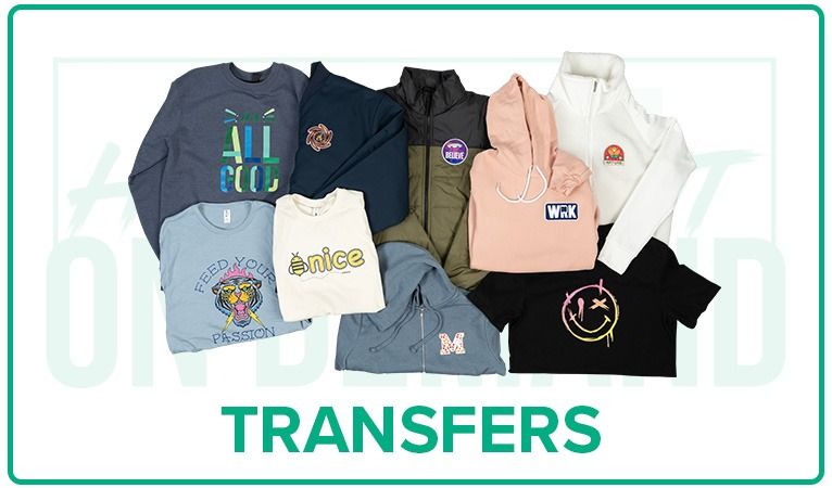 Print on demand Transfers