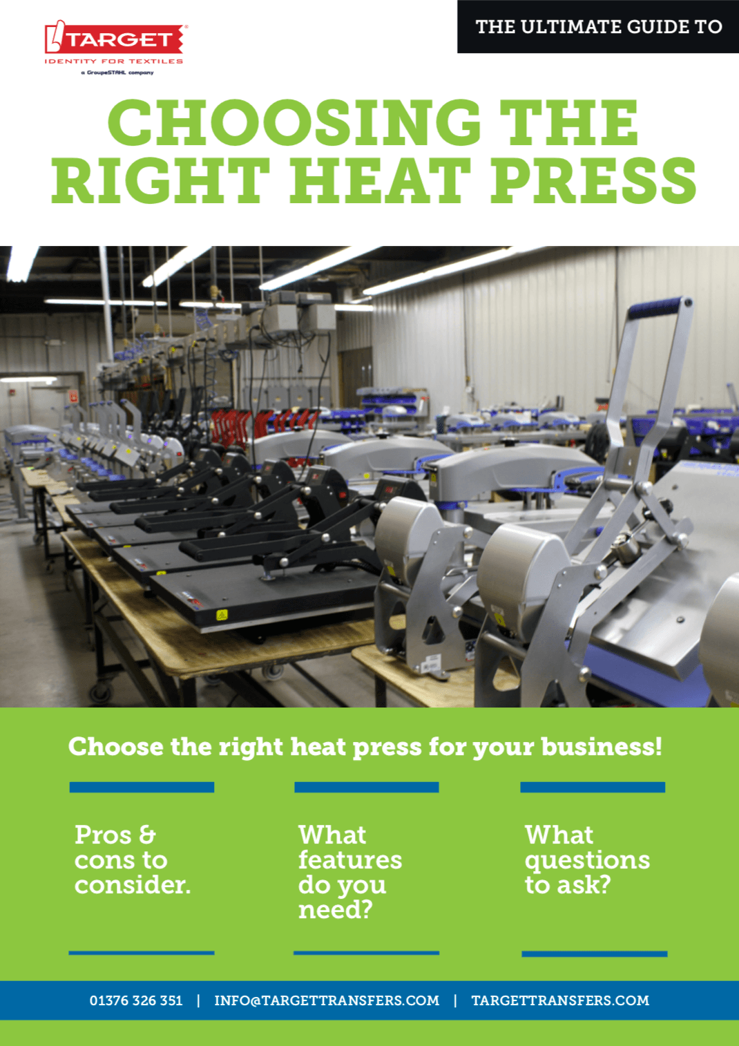 Download Our Free E-Book: Heat Press Buying Guide