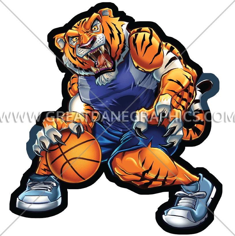 DTG Tiger artwork from Great Dane Graphics
